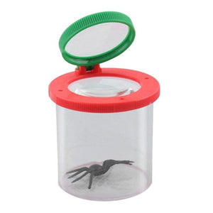 Portable Handheld Magnifying Glass insect holder